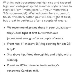 Madewell Jeans - RESERVED Madewell Jeans - RESERVED